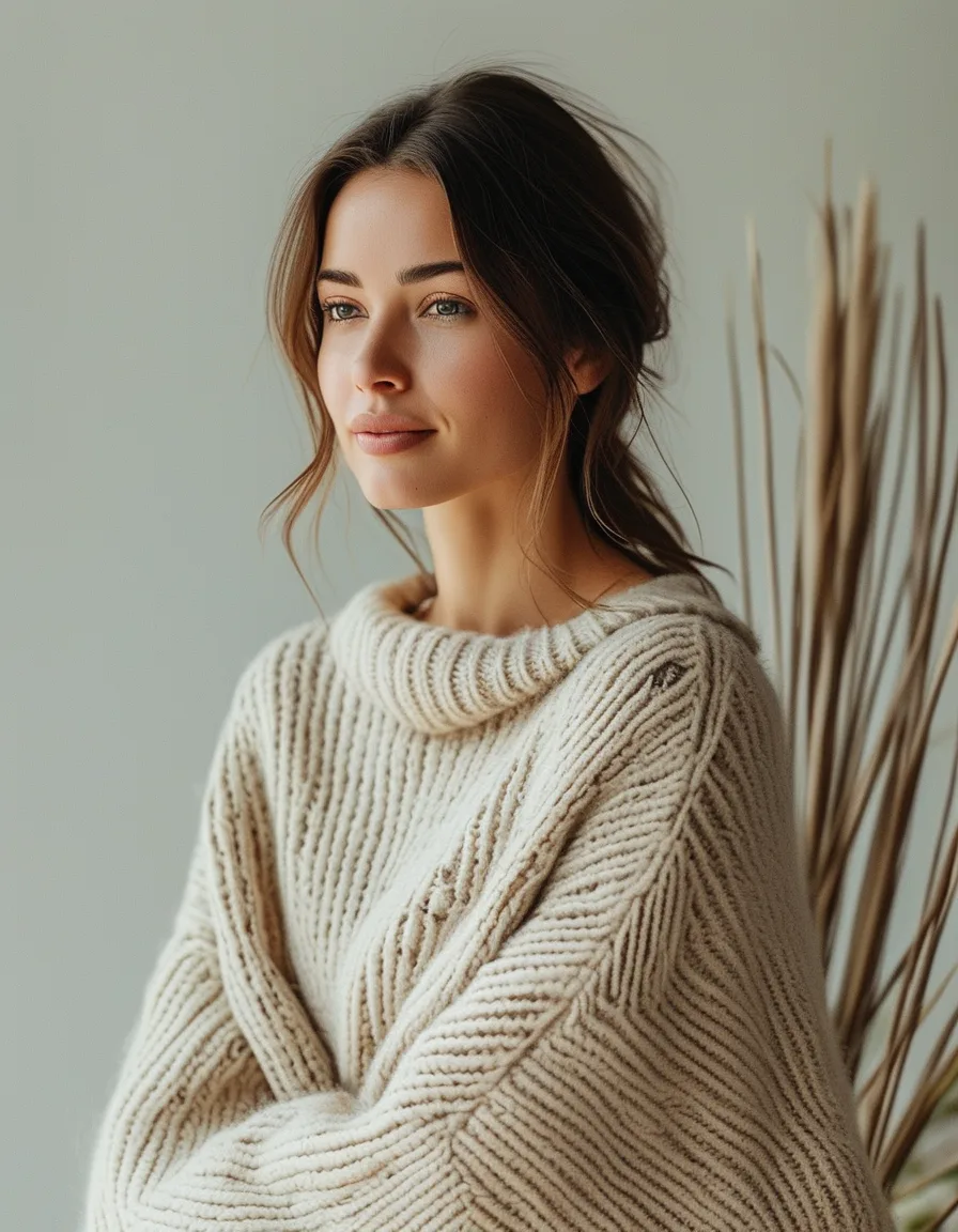 5 Chic Ways to Style an Oversized Sweater